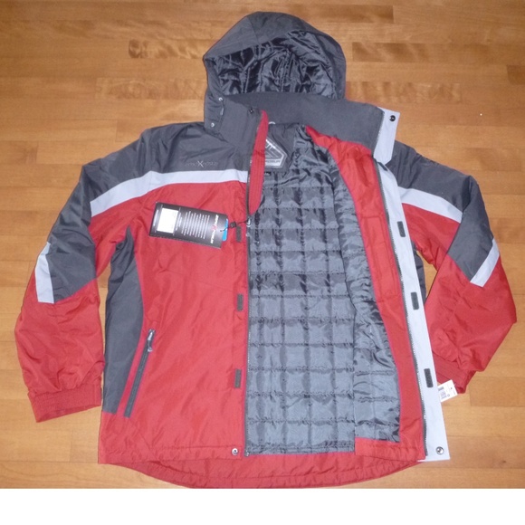 Zeroxposur Jackets \u0026 Coats | Mens Zeroxposur Mid Weight Jacket Winter Coat Nwt | Color: Gray/Red | Size: L | Lycanslady's Closet